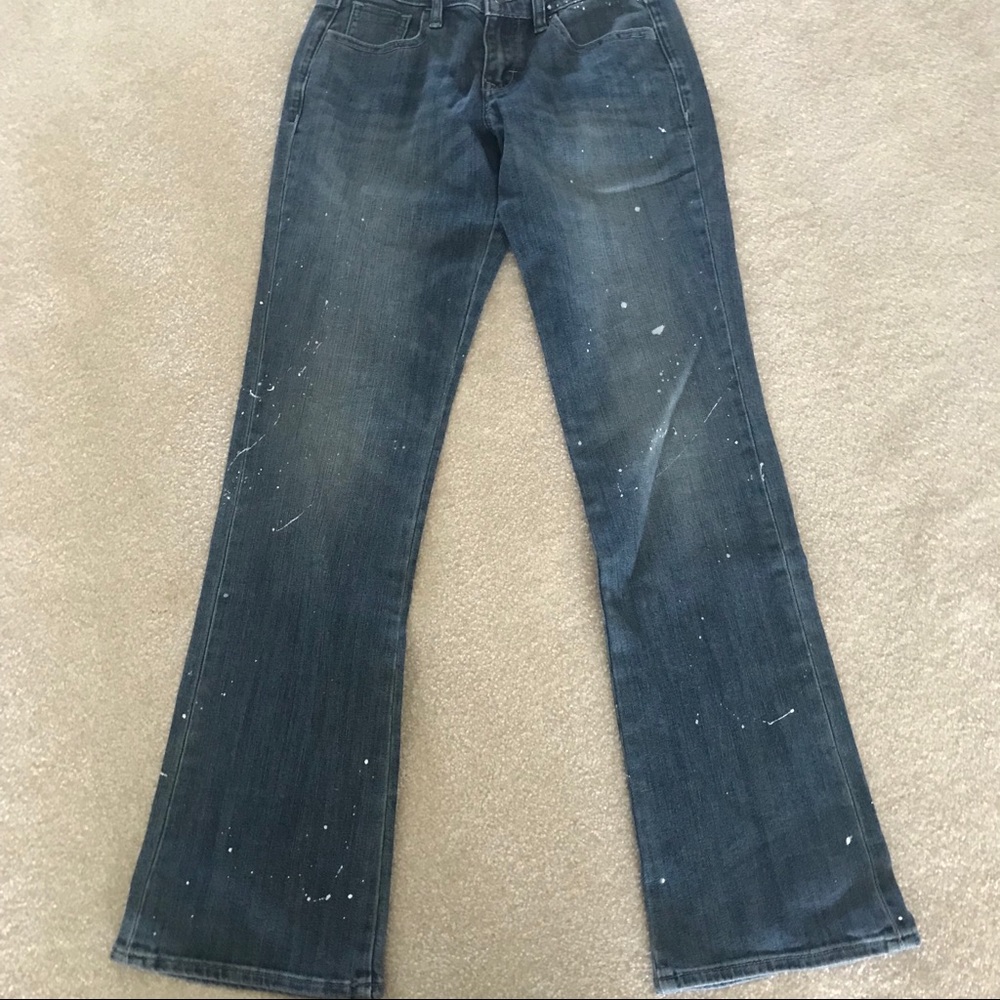 Old Navy Paint Splattered Jeans - Picture 2 of 6